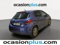 Usado Peugeot 208 Style 100 CV (73 kW) 2016 Azul Utilitario