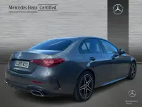 Usado Mercedes C200 AMG line 163 CV (119 kW) 2024 Gris selenita Berlina