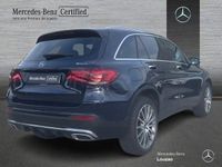 Usado Mercedes GLC300e AMG line 320 CV (235 kW) 2021 Azul cavansita SUV