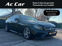 Usado Mercedes E220 193 CV (141 kW) 2019 Negro Coupe