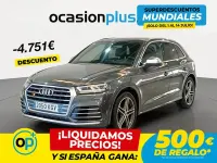 Usado Audi SQ5 354 CV (260 kW) 2018 Gris / plata SUV