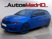 Usado Peugeot 308 SW GT 131 CV (96 kW) 2021 Azul Familiar