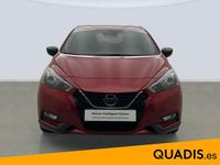 Usado Nissan Micra 92 CV (67 kW) 2021 Rojo Berlina