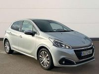 Usado Peugeot 208 Allure 102 CV (75 kW) 2018 Gris Utilitario