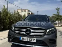 Usado Mercedes GLC250 AMG line 204 CV (150 kW) 2017 Gris / plata SUV