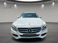 Usado Mercedes C200 Elegance 136 CV (100 kW) 2014 Blanco Familiar