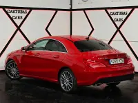 Usado Mercedes CLA200 136 CV (100 kW) 2015 Rojo Coupe
