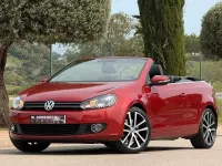 Usado VW Golf Cabriolet 160 CV (117 kW) 2012 Marrón Descapotable