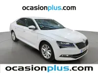 Usado Skoda Superb Ambition 150 CV (110 kW) 2018 Blanco Berlina