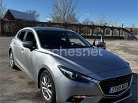 Usado Mazda 3 100 CV (73 kW) 2017 Gris / plata Berlina