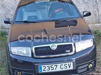 Usado Skoda Fabia RS 130 CV (95 kW) 2004 Negro Berlina