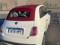 Usado Fiat 500C Lounge 69 CV (50 kW) 2013 Blanco Descapotable