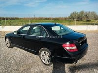 Usado Mercedes C220 Avantgarde 150 CV (110 kW) 2007 Negro Berlina