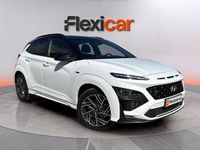 Usado Hyundai Kona N Line 120 CV (88 kW) 2022 Blanco SUV