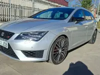 Usado Seat Leon CUPRA 280 CV (205 kW) 2015 Gris / plata Familiar