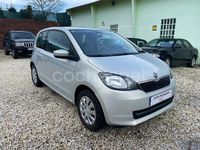 Usado Skoda Citigo Active 60 CV (44 kW) 2013 Gris / plata Utilitario