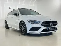 Usado Mercedes CLA200 Shooting Brake 150 CV (110 kW) 2022 Blanco Familiar