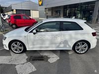 Usado Audi A3 S-Line 110 CV (80 kW) 2017 Blanco Berlina