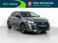 Usado Peugeot 208 Allure 101 CV (74 kW) 2025 Gris Utilitario