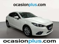 Käytetty Mazda 3 Style 101 HP (74 kW) 2014 Valkoinen Viistoperä