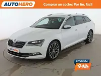 Usado Skoda Superb 190 CV (139 kW) 2016 Blanco Familiar