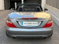 Usado Mercedes SLK200 184 CV (135 kW) 2012 Gris / plata Descapotable