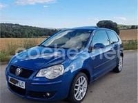 Usado VW Polo Advance 70 CV (51 kW) 2007 Azul Utilitario