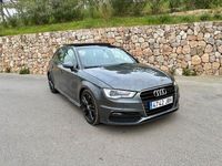 Usado Audi A3 S-Line 105 CV (77 kW) 2014 Gris / plata Berlina