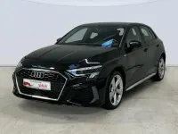 Usado Audi A3 Sportback S-Line 204 CV (150 kW) 2022 Negro Utilitario