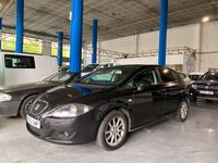 Usado Seat Leon Ecomotive 105 CV (77 kW) 2009 Negro Utilitario