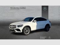 Usado Mercedes GLC220 AMG line 194 CV (142 kW) 2022 Blanco polar  pintura unicolor Coupe