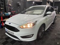 Usado Ford Focus ST-Line 125 CV (91 kW) 2017 Blanco Berlina