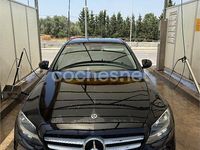 Usado Mercedes C200 136 CV (100 kW) 2017 Negro Berlina
