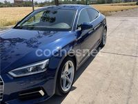 Usado Audi A5 Sportback 190 CV (139 kW) 2017 Azul Utilitario