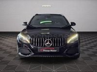 Usado Mercedes C350e 279 CV (205 kW) 2016 Negro Familiar