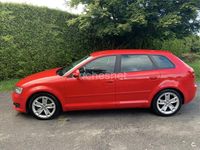 Usado Audi A3 Ambition 140 CV (102 kW) 2009 Rojo Berlina