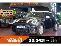 Usado Mini Cooper S 178 CV (130 kW) 2021 Negro Utilitario