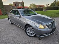 Usado Mercedes E220 Elegance 170 CV (125 kW) 2012 Gris / plata Berlina