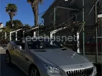Usado Mercedes SLK200 184 CV (135 kW) 2011 Gris / plata Descapotable