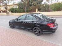 Usado Mercedes C220 Avantgarde 150 CV (110 kW) 2008 Negro Berlina