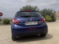 Usado Peugeot 208 Style 92 CV (67 kW) 2015 Azul Utilitario