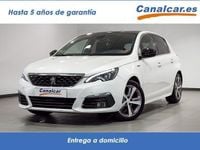 Usado Peugeot 308 GT-line 131 CV (96 kW) 2018 Blanco Utilitario