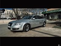 Usado Audi A6 140 CV (102 kW) 2005 Gris / plata Berlina