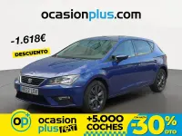 Usado Seat Leon Style 115 CV (84 kW) 2020 Azul