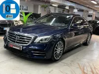Usado Mercedes S560 476 CV (350 kW) 2020 Azul Berlina