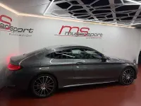 Usado Mercedes C220 AMG line 170 CV (125 kW) 2016 Gris / plata Coupe