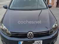 Usado VW Golf VI Advance 110 CV (80 kW) 2009 Azul Utilitario