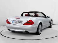 Usado Mercedes SL500 306 CV (225 kW) 2005 Gris Descapotable