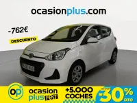 Usado Hyundai i10 GO! 66 CV (48 kW) 2018 Blanco Utilitario