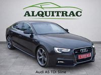 Usado Audi A5 Sportback S-Line 150 CV (110 kW) 2015 Negro Utilitario
